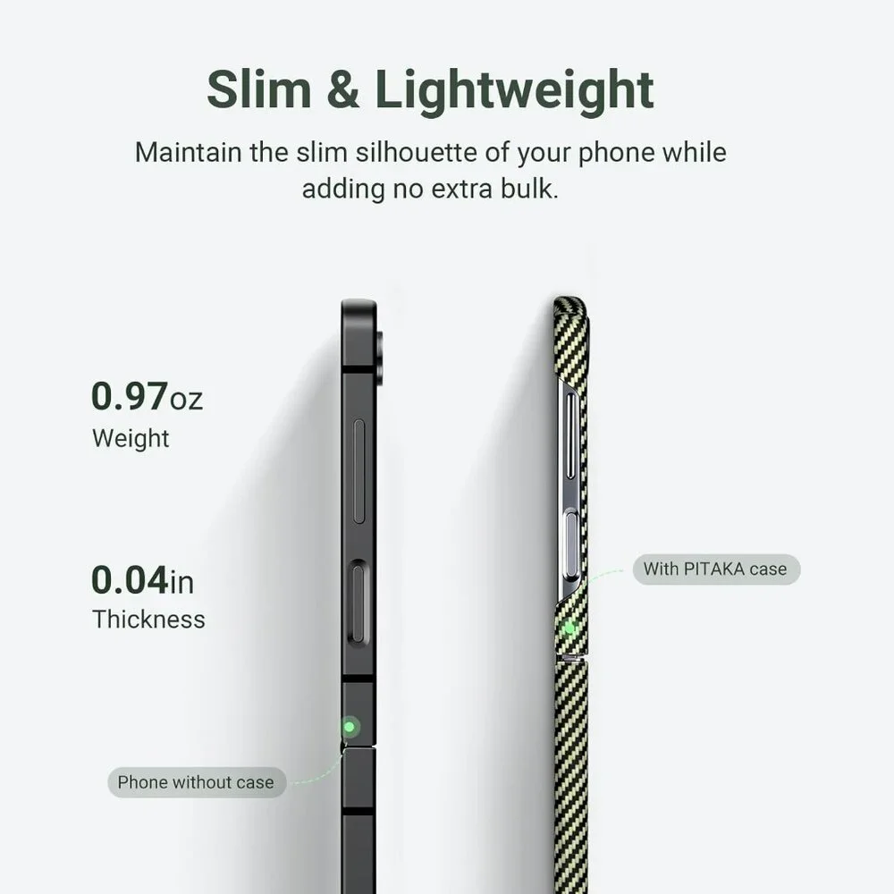 💯 Genuine📱PITAKA📱 MagEZ Case 3 for Z Flip 5 Compatible with MagSafe, Overture